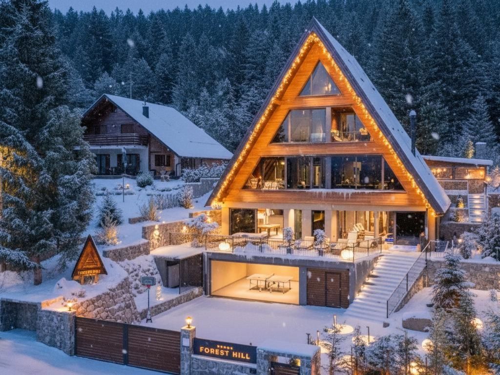 Chalet "Forest Hill" mit Hallenbad