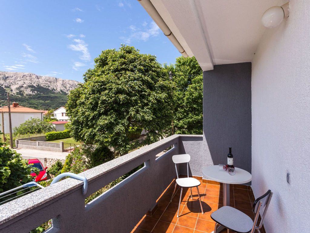 Appartement in Baška mit Eigenem Balkon