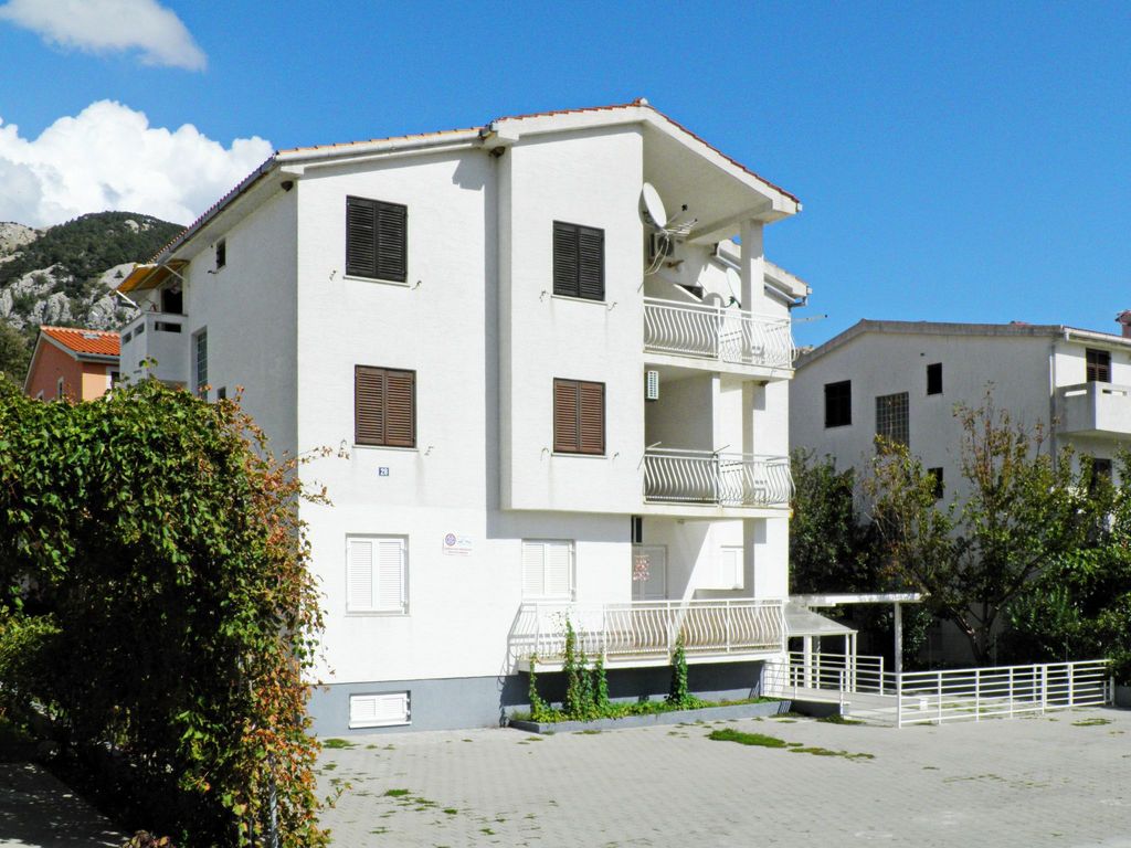 Neue Ferienwohnung in Baška mit Eigener Terrasse