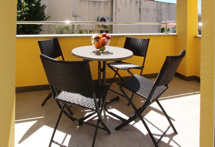 Wohnung in Baška mit Eigenem Balkon