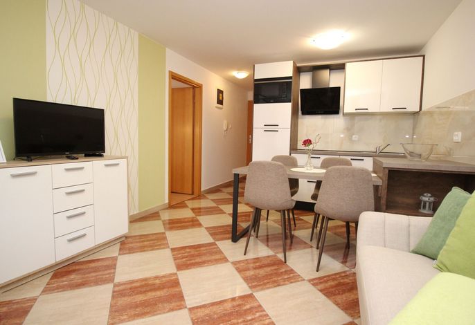 Modern eingerichtete Apartment für 4 Personen ideal für Famillien mit Kinder im
