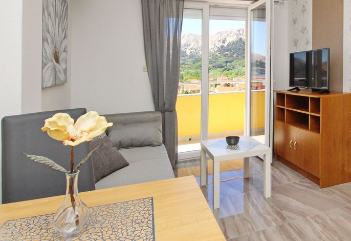 in Baška mit Eigenem Balkon