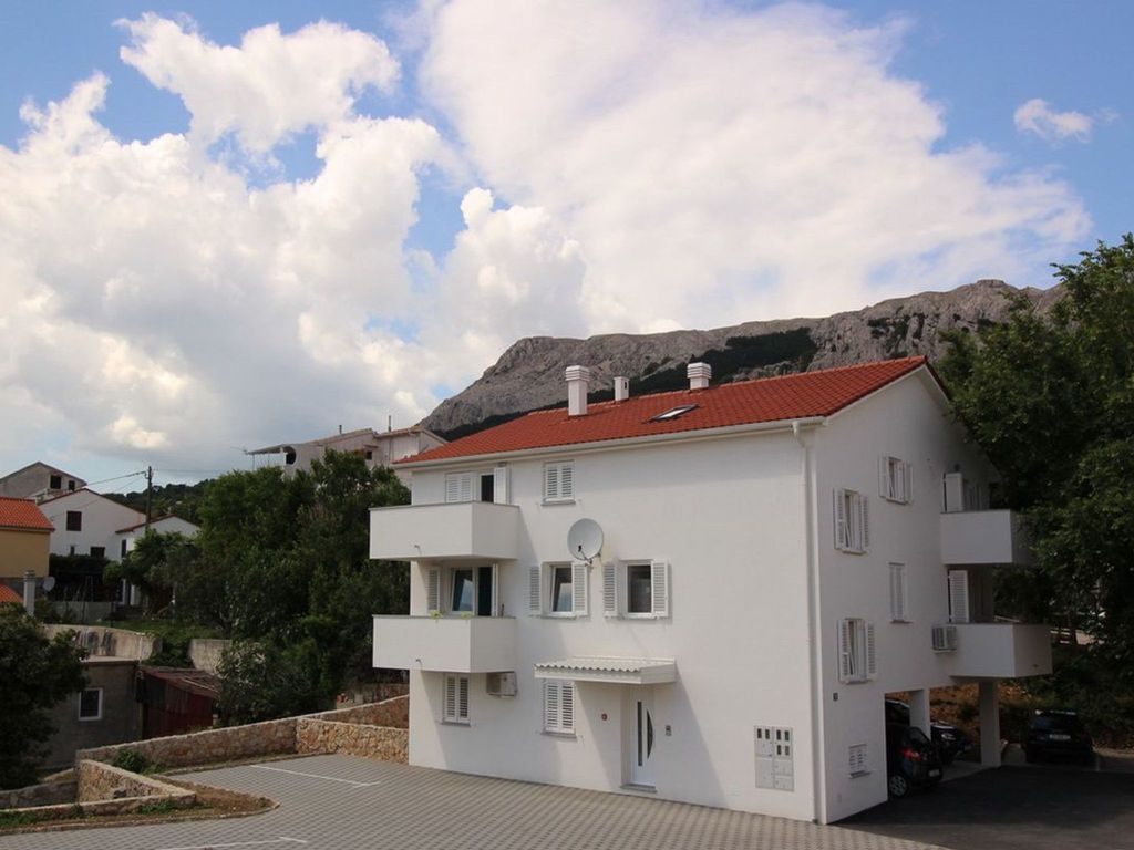 Wohnung in Baška mit Eigenem Balkon