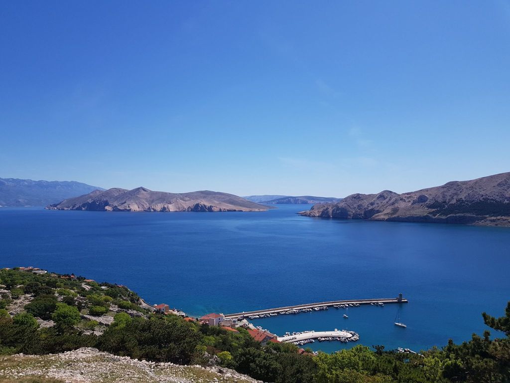 Appartement in Baška mit Grill