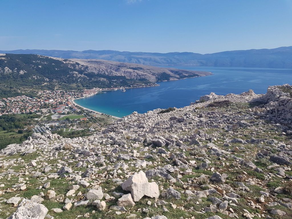 Appartement in Baška mit Grill