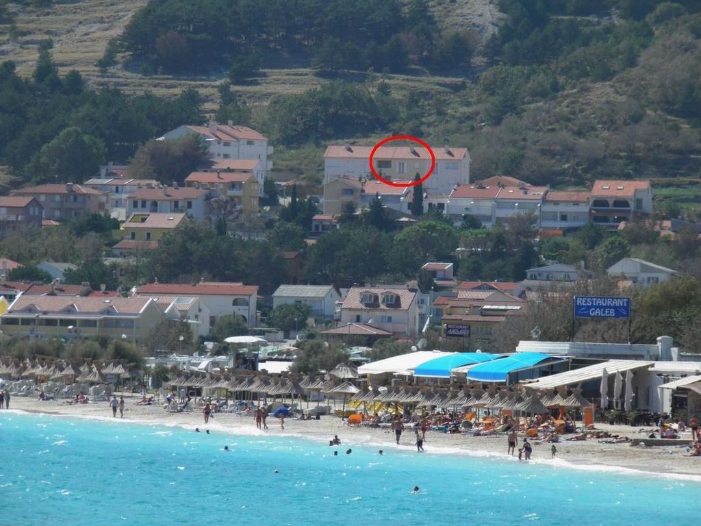 Appartement in Baška mit Eigenem Balkon