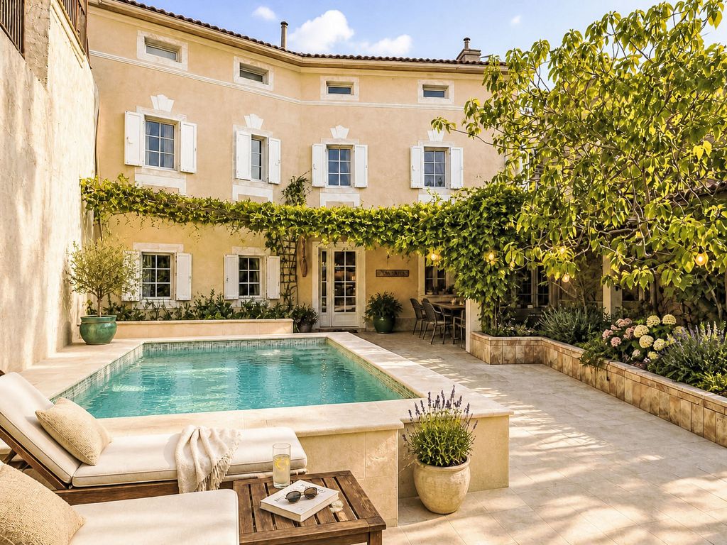 Villa "Cotton House" mit Schwimmbad