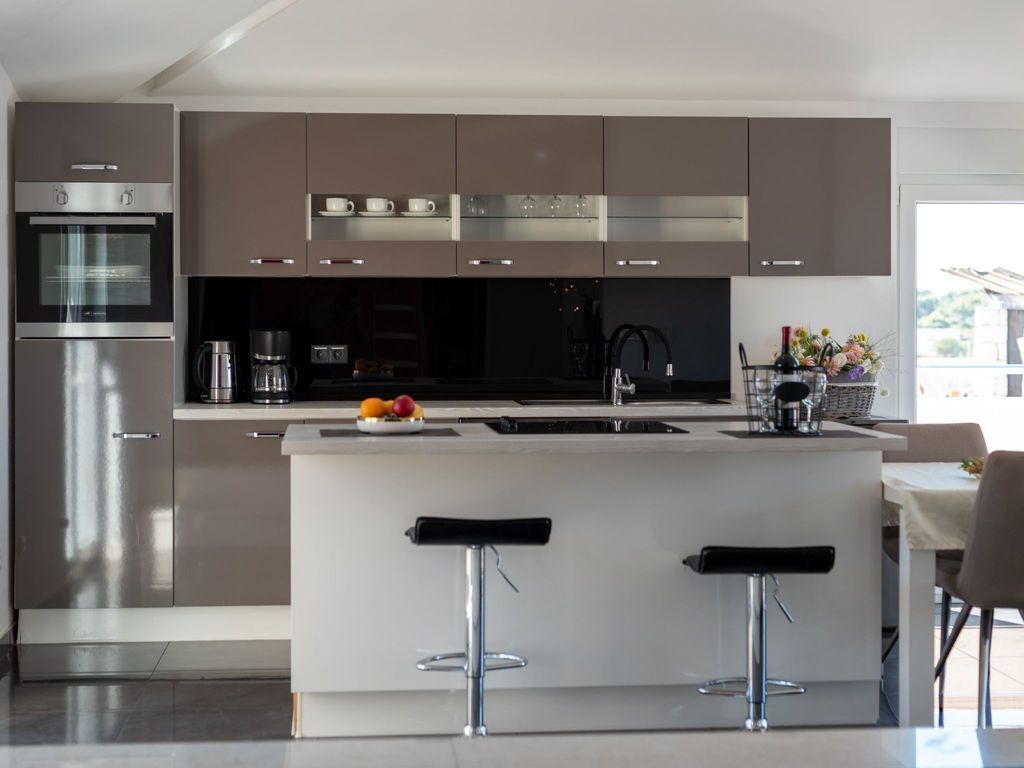 Moderne Ferienwohnung mit Gartennutzung, einem g