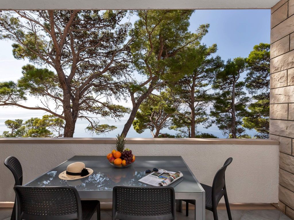 Pine Canopy Studio mit Balkon und Meerblick A7