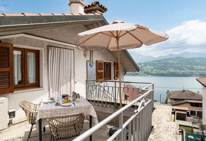 Gioia del Verde - Raum, Terrasse und Seeblick
