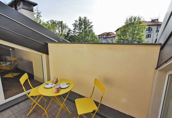 White Attic Terrace