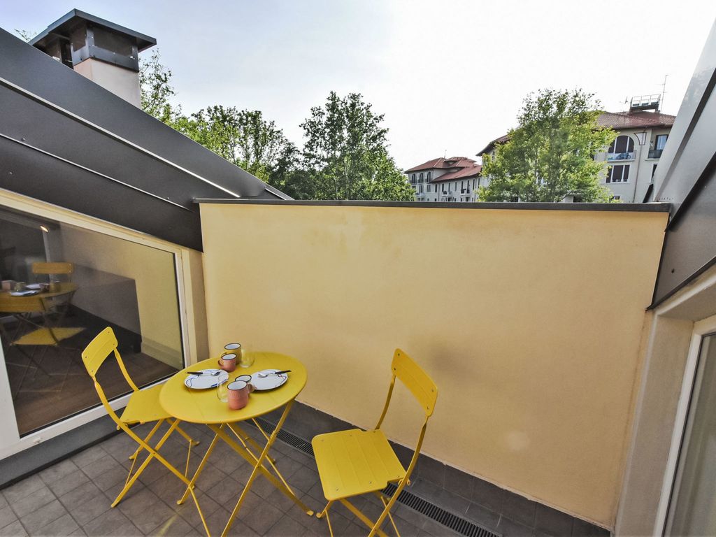 White Attic Terrace