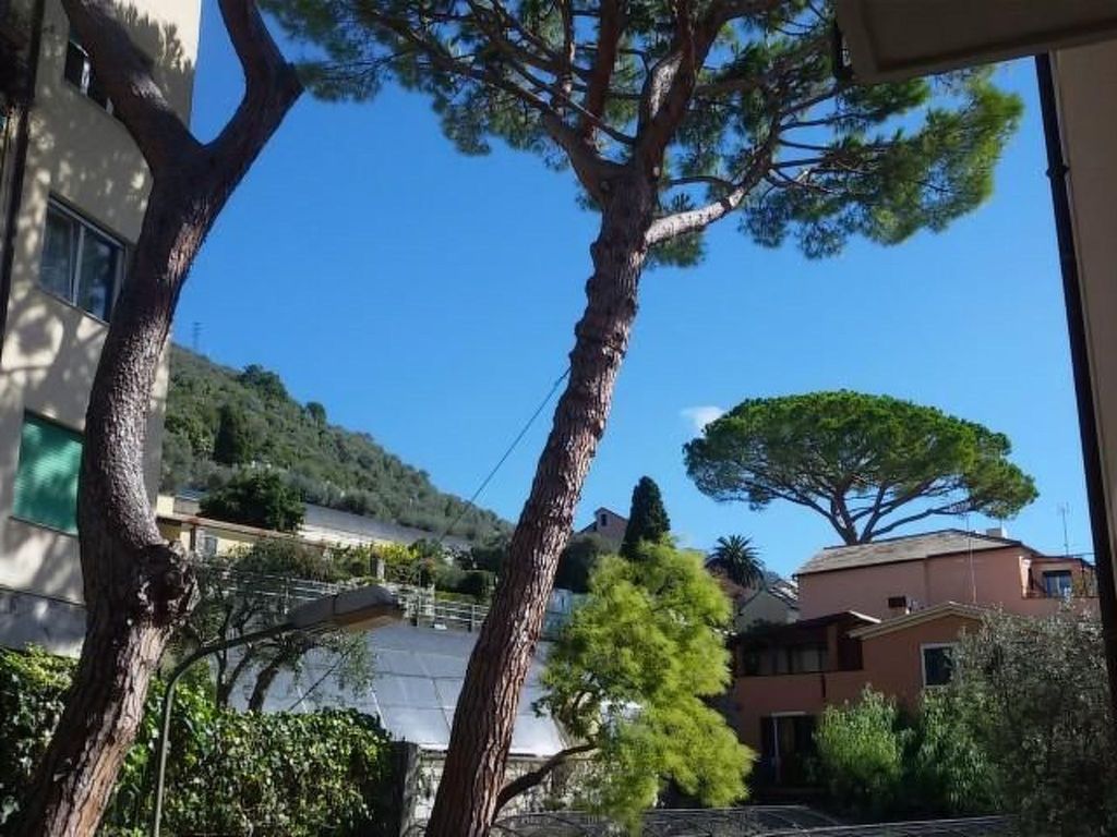 Gemütliche Wohnung in Bogliasco und Panoramablick