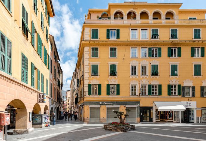 Wohnung in Rapallo mit kostenloser Privatgarage