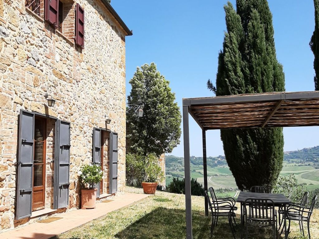 Haus Banditello, Blick auf das Tal von Montepulciano