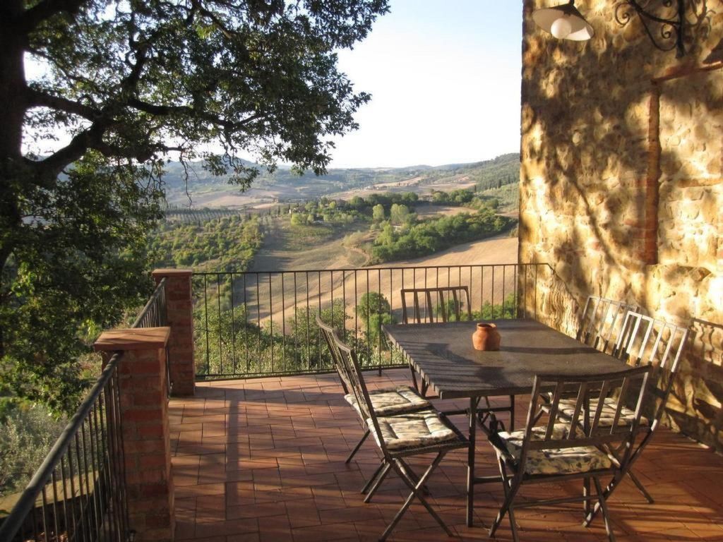 Casa Mulinello, Blick auf das Tal von Montepulciano