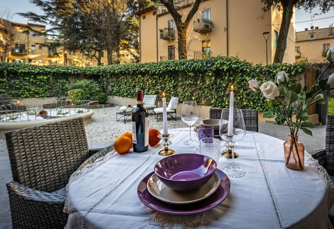 Garten' Ferienwohnung mit privatem Garten