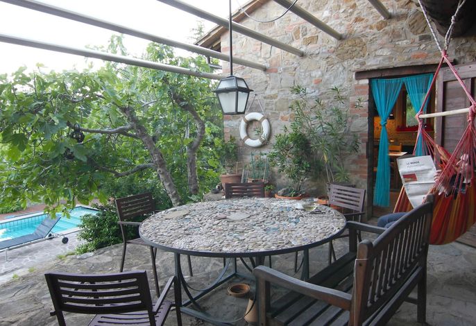 Gemütliches Studio im Erdgeschoss, mit Terrasse