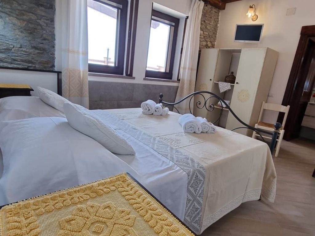 Wohnung mit drei Betten