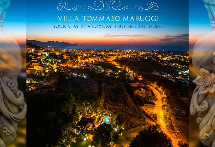 Villa Tommaso Maruggi Jacuzzi und privater Pool