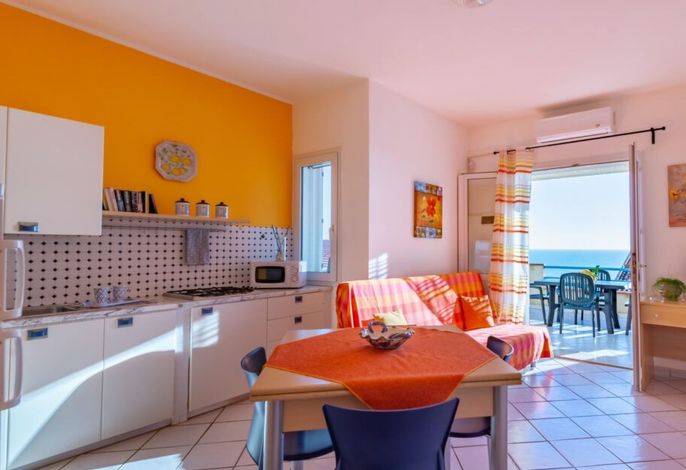 Ruhige Ferienwohnung in Sciacca mit Grill und Terrasse und Meerblick .1