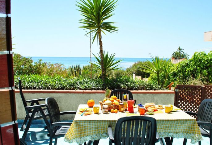 Ruhige Ferienwohnung in Sciacca mit Terrasse, Garten und Grill und Meerblick – Foto 4