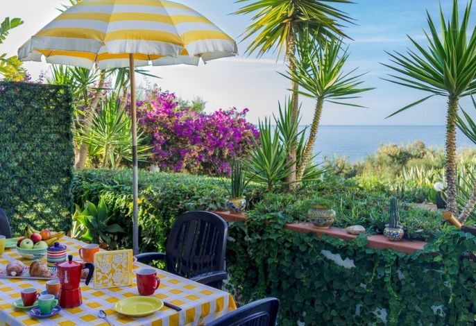 Ruhige Ferienwohnung in Sciacca mit Terrasse, Garten und Grill und Meerblick – Foto 2