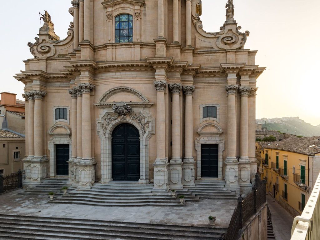 Ettore, Wohnung mit Blick auf die Kathedrale von Ibla