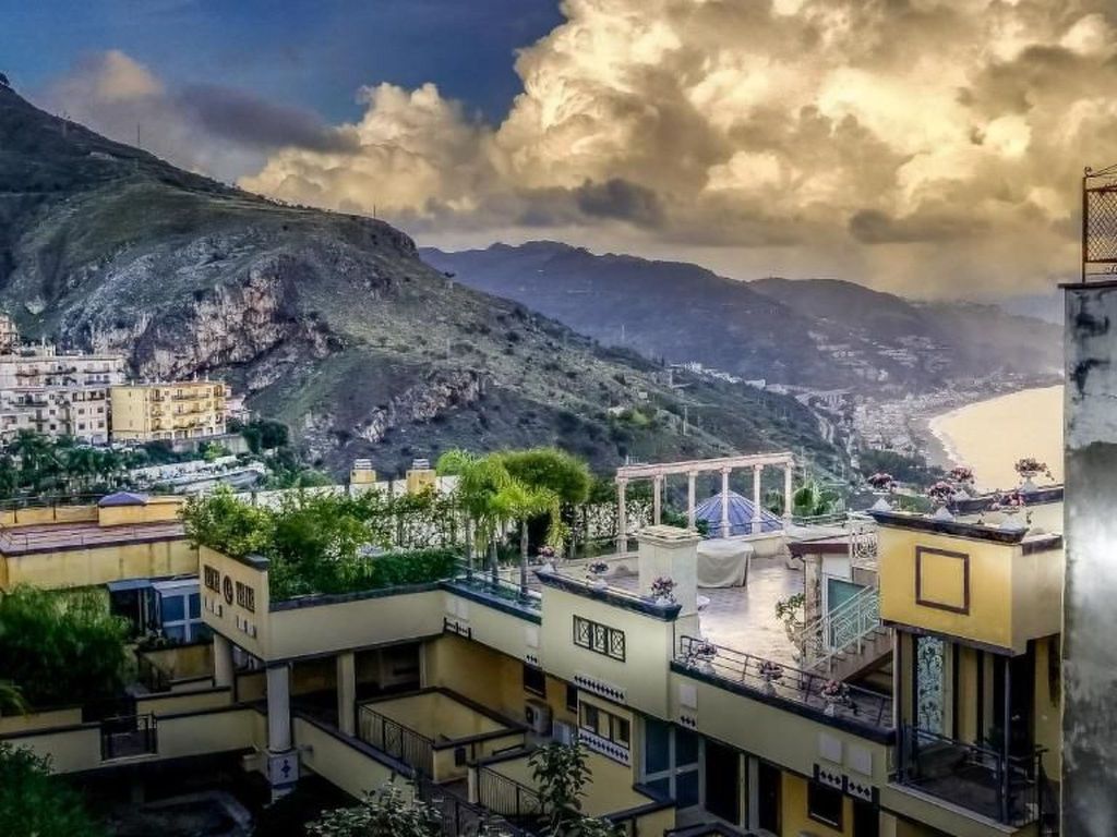 Das Haus des Großvaters in Taormina