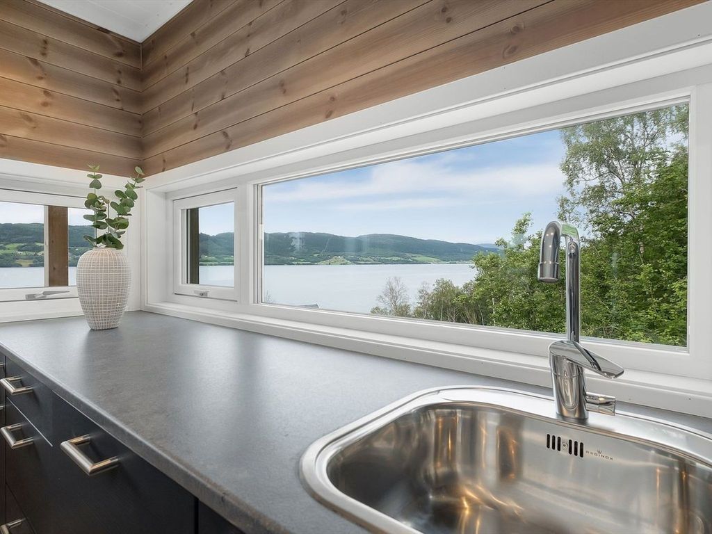 Blockhaus am Fjord