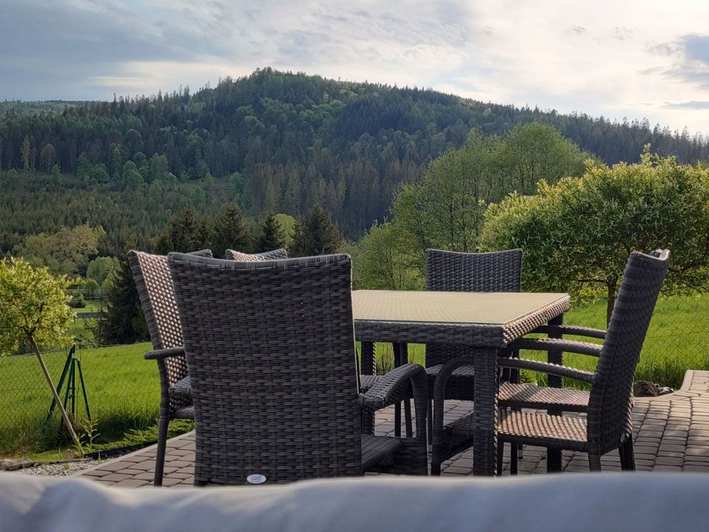 Modernes Ferienhaus in Kiczora mit Großem Garten