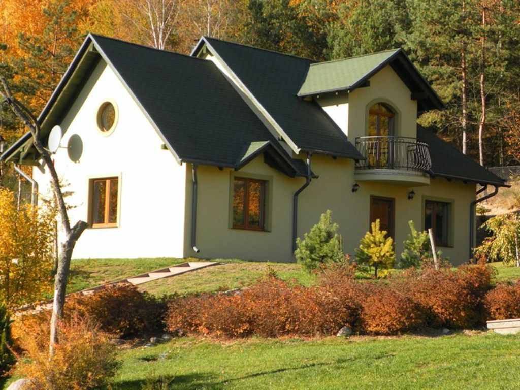 Haus am See mit Sauna