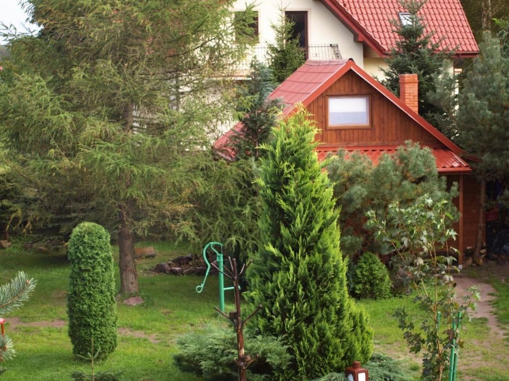 in Kopalino mit Garten, Terrasse und Grill