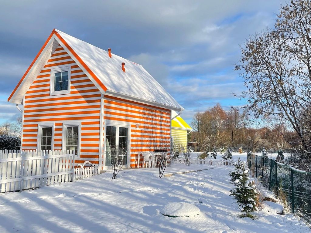 Gestreiftes Haus