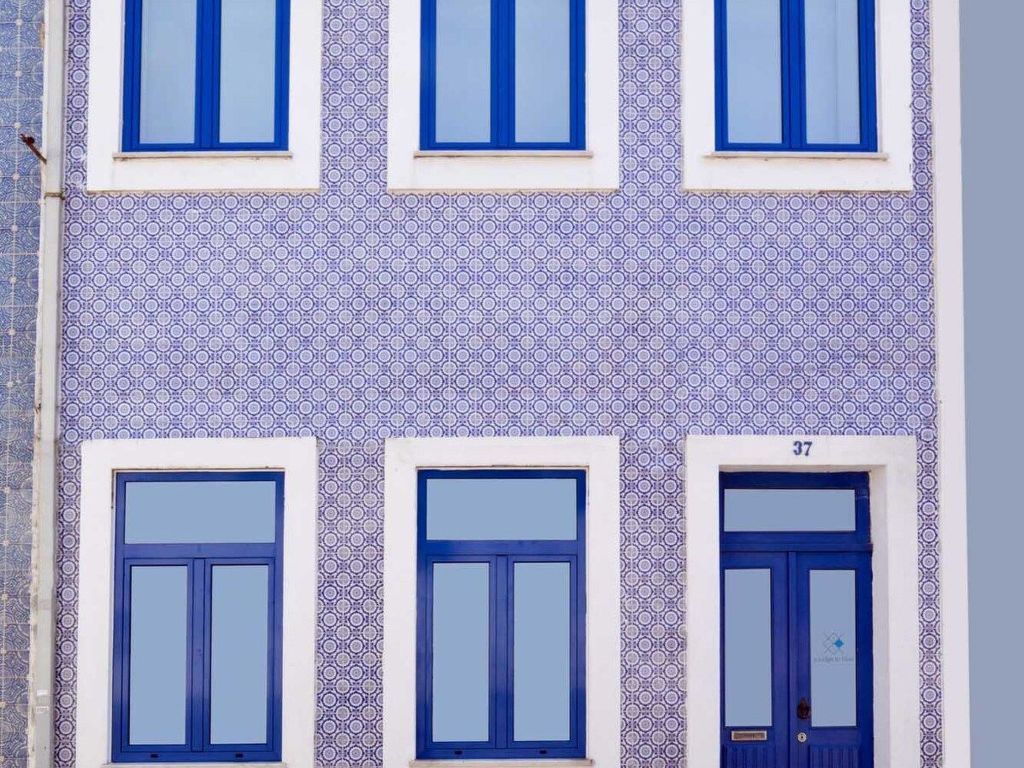 Traditionelles Haus am Meer