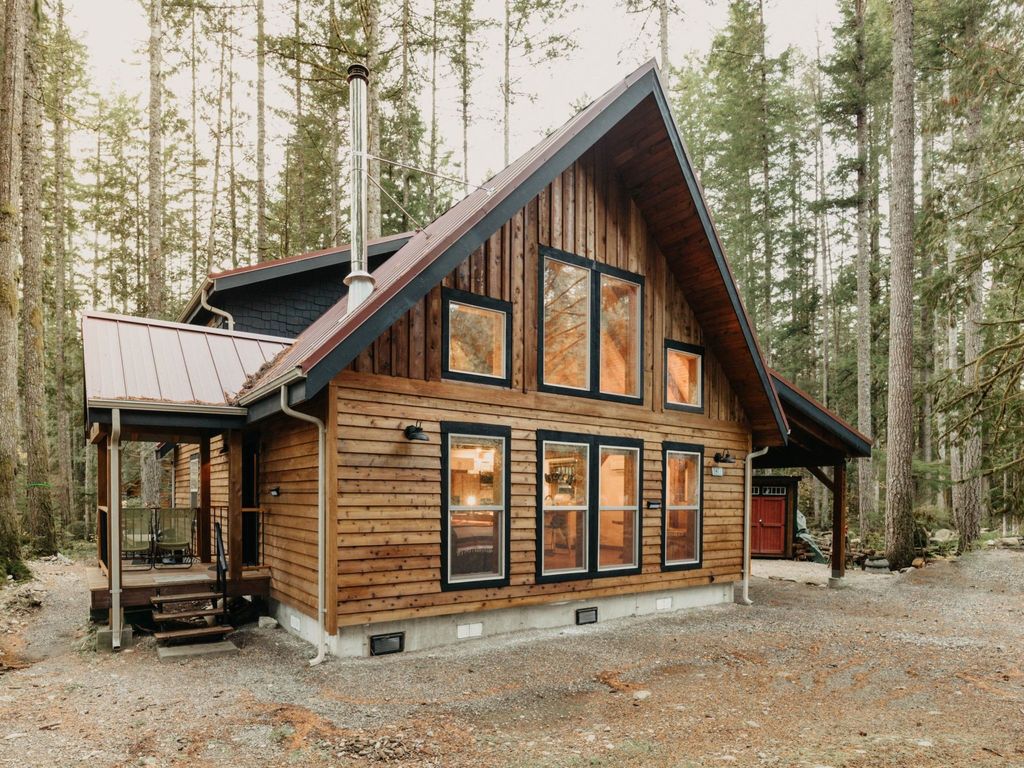 Neues modernes rustikales Haus mit AC, Whirlpool