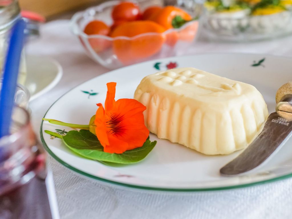 Selbsterzeugte Butter