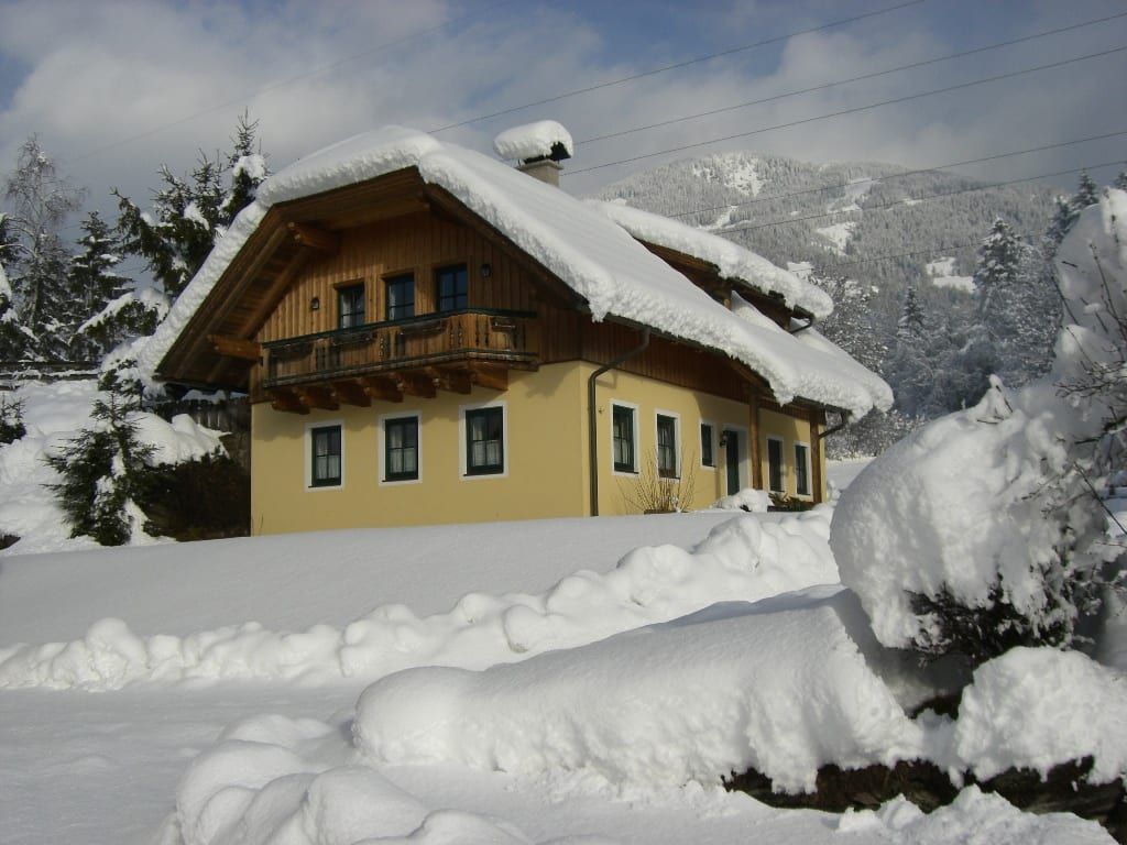 ferienhaus im winter