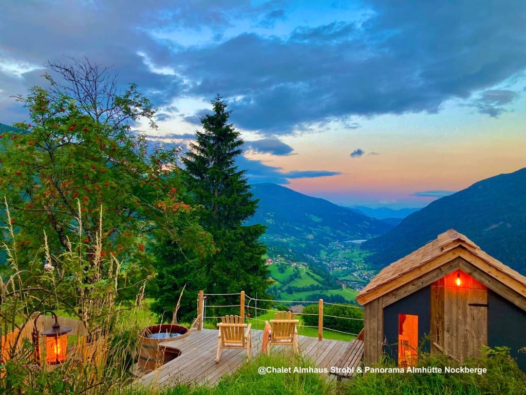 Panorama Almhütte Nockberge