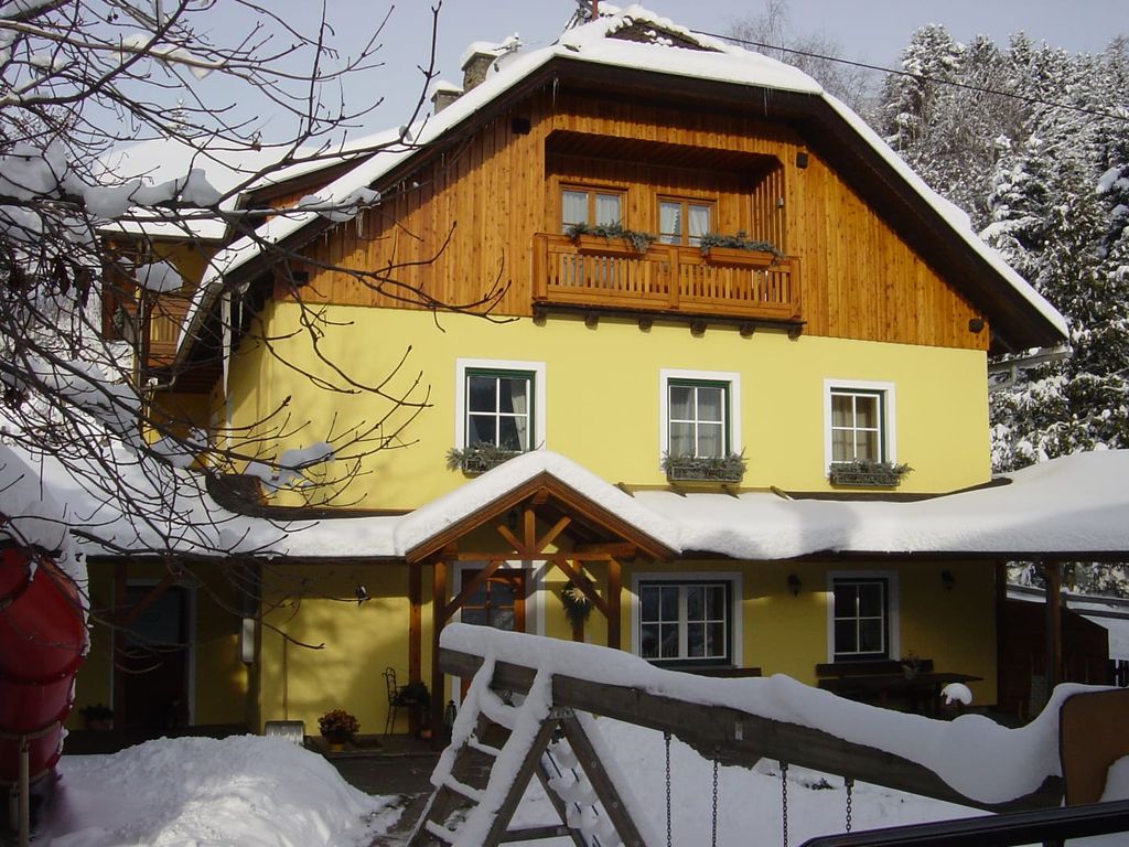 Unser Haus im Winter