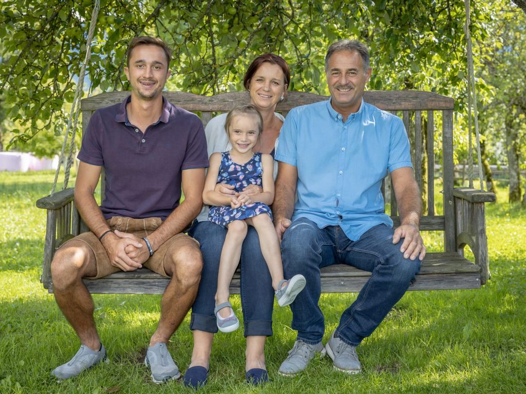 Niklas, Valentina, Sonja und Michael Paul