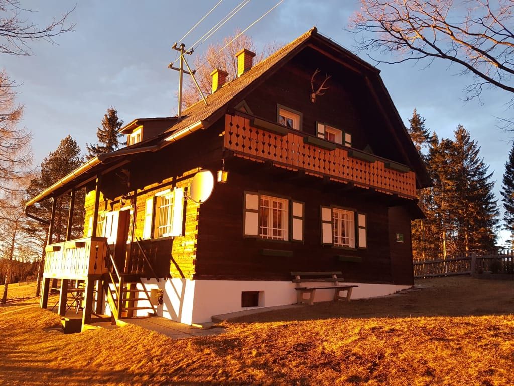 Sonnenuntergang im Herbst