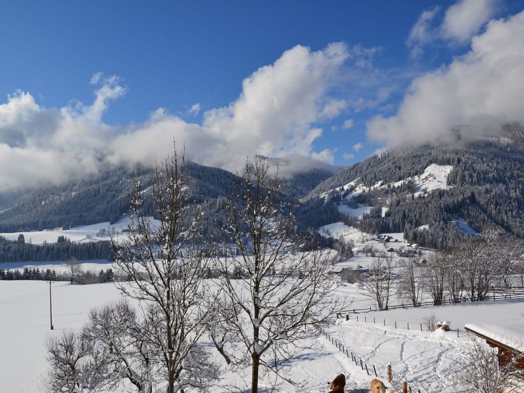Aussicht vom Balkon