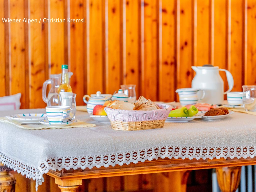Bauernhof Woltron - gedeckter Tisch