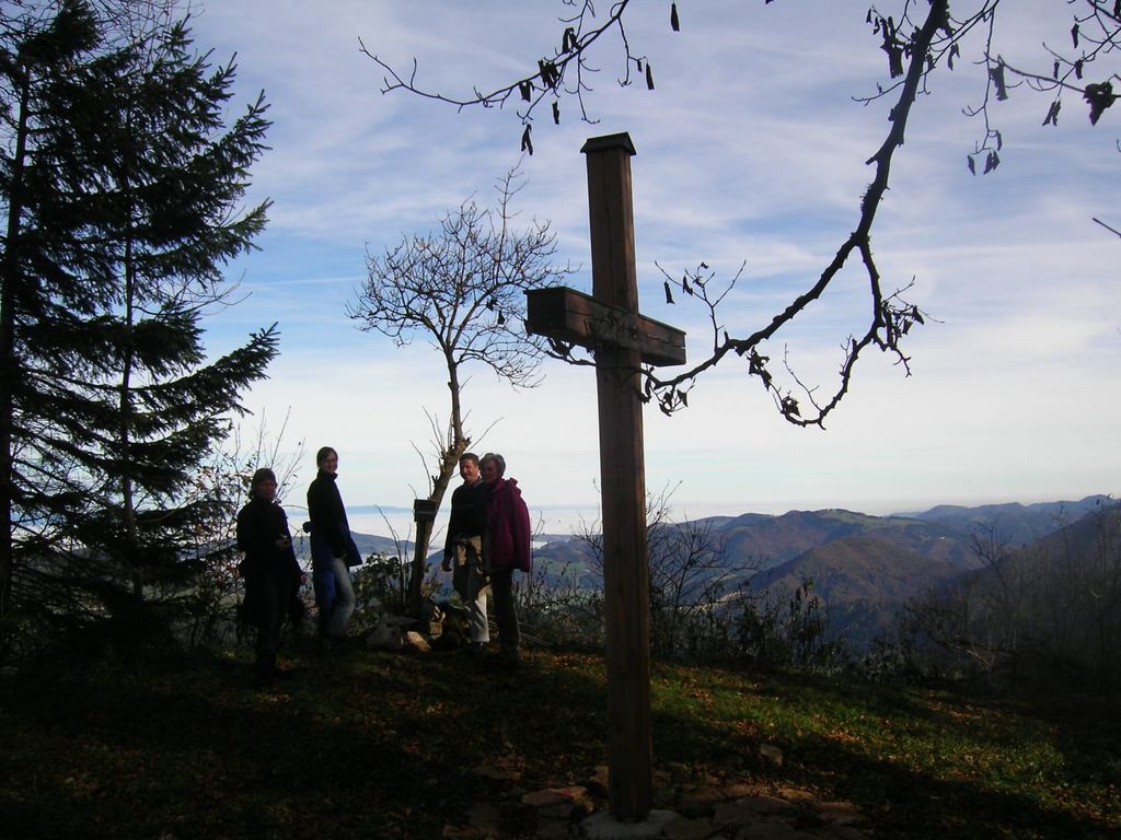 Aussicht vom Egger Berg, unserem Hausberg
