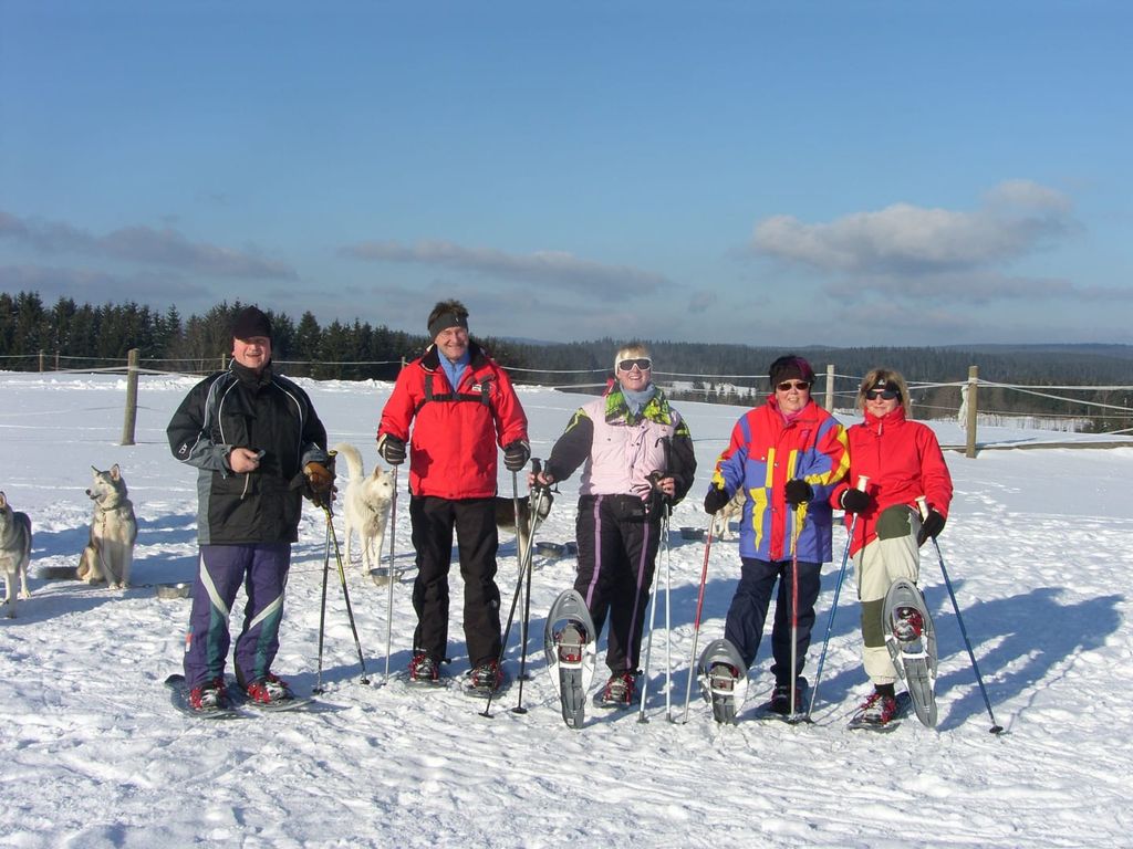 Schneeschuhwandern macht Spaß