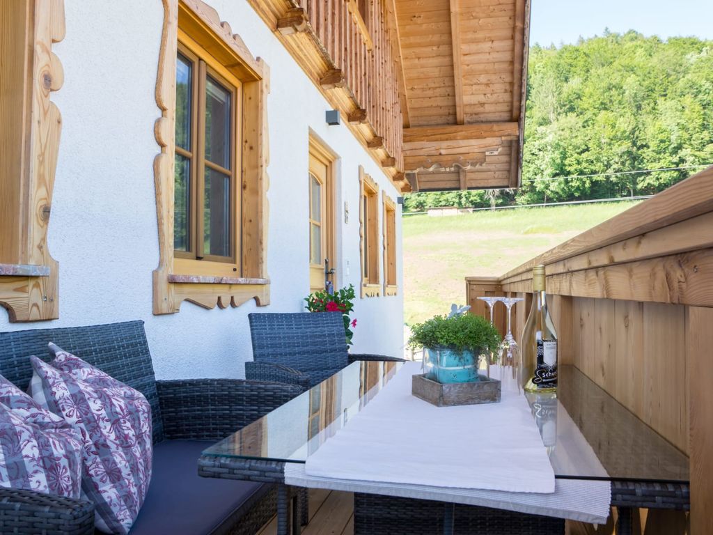 Balkon Ferienwohnung Auszeit Deluxe