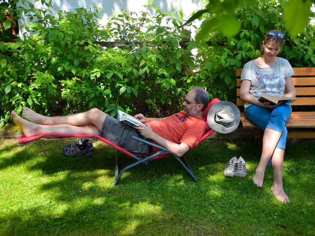 Ausspannen im Garten