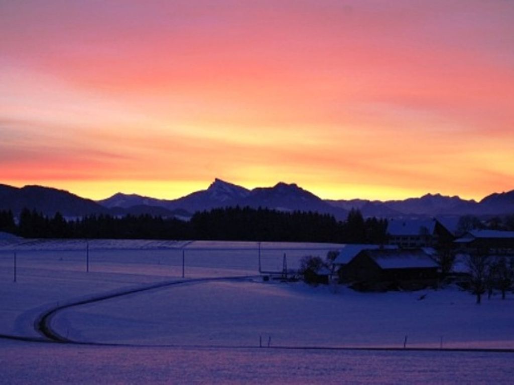 Sonnenaufgang über dem Schafberg