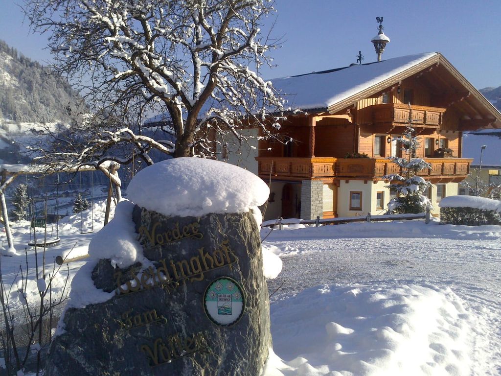 Hausansicht im Winter